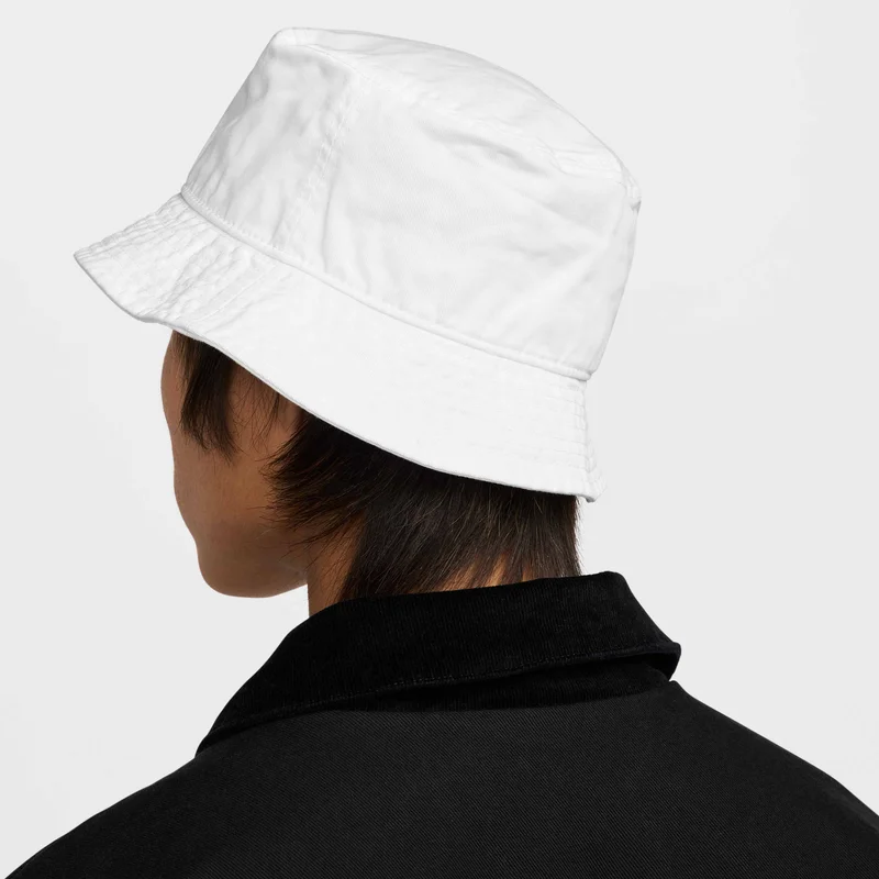 Nike White Apex Washed Bucket Hat  | Best Price UAE